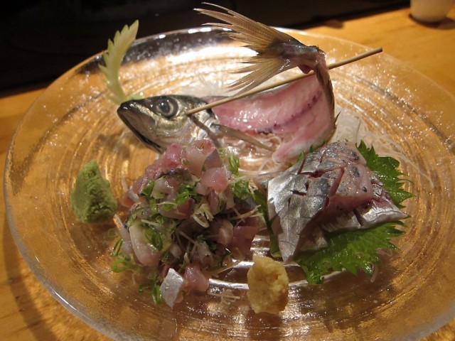 Aji sashimi