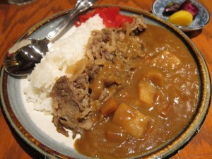 Japanese beef curry at Sushi Avenue