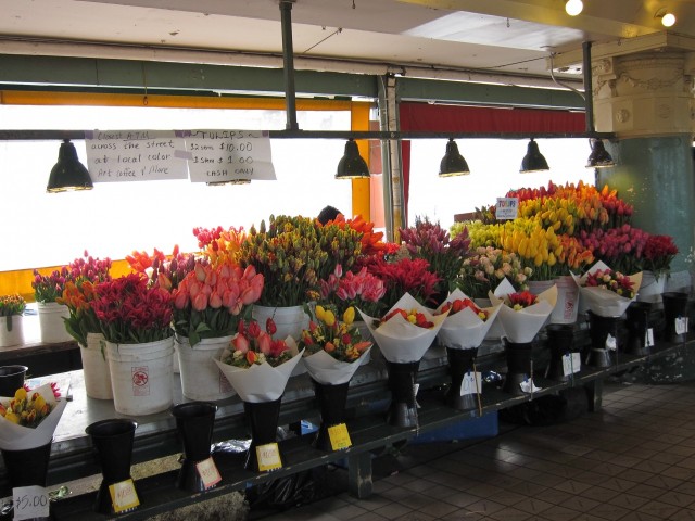 Flowers at Pike Place Market
