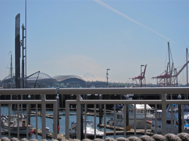 Mt. Rainier in the distance