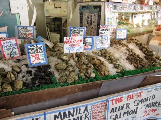 Shellfish at Pike Place