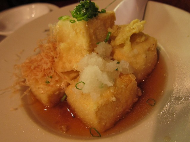Umi agedashi tofu