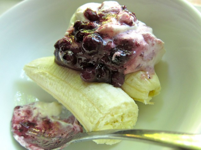 Banana with blueberry Noosa