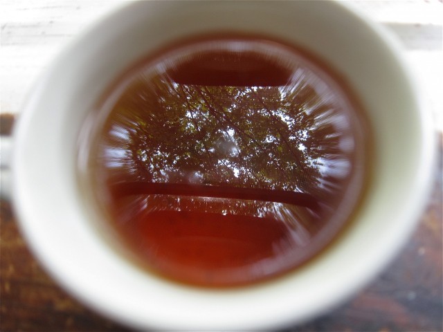 Reflection in keemun tea