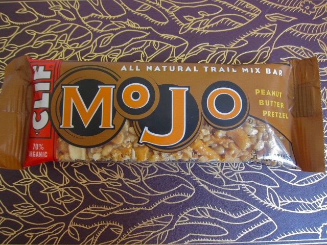 Clif Mojo peanut butter and pretzel