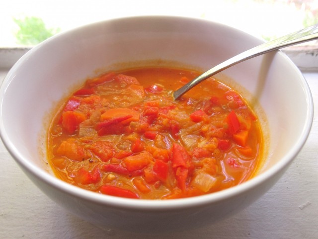 Tomato vegetable soup