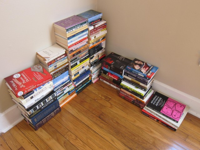 books to put away