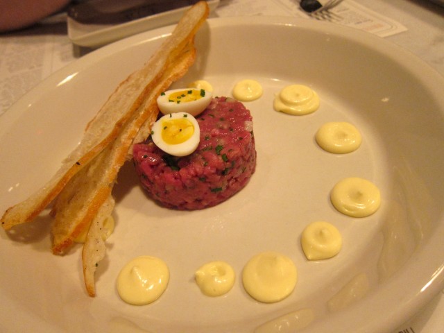 Abattoir steak tartare