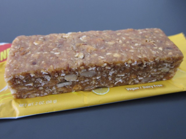 Good n' natural lemon bar unwrapped