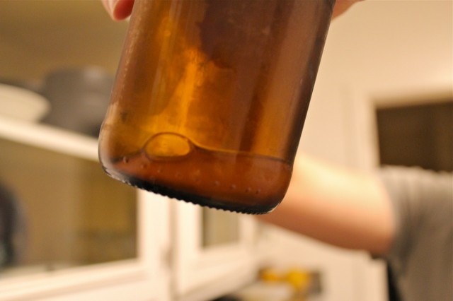 yeast sludge in our beer