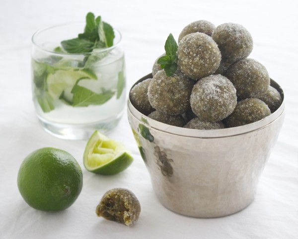 Raw Vegan Mojito Bites